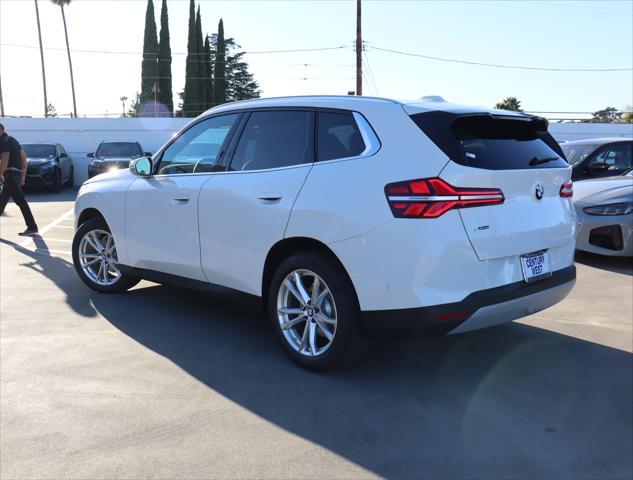 new 2025 BMW X3 car, priced at $52,075