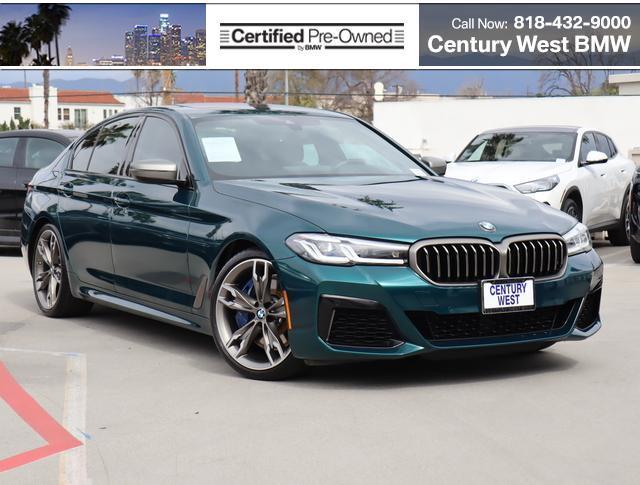 used 2021 BMW M550 car, priced at $61,885
