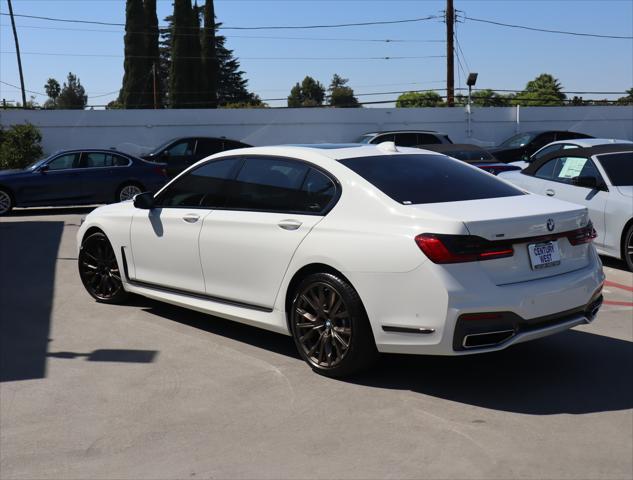 used 2022 BMW 750 car, priced at $61,880