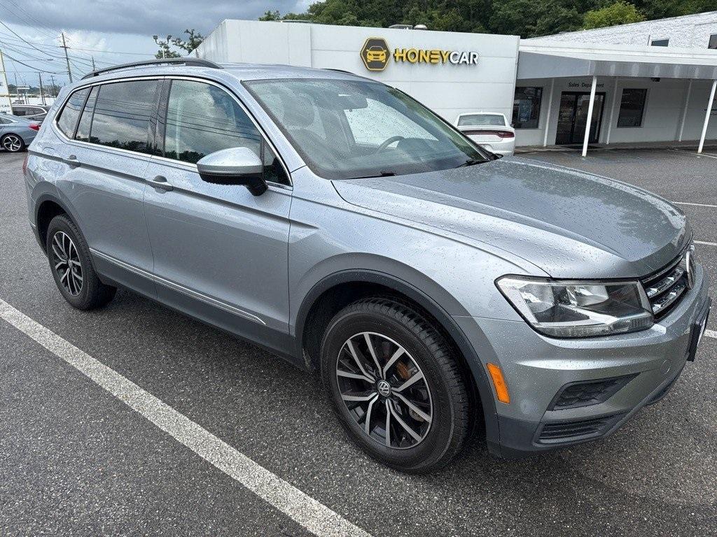 used 2021 Volkswagen Tiguan car, priced at $17,999