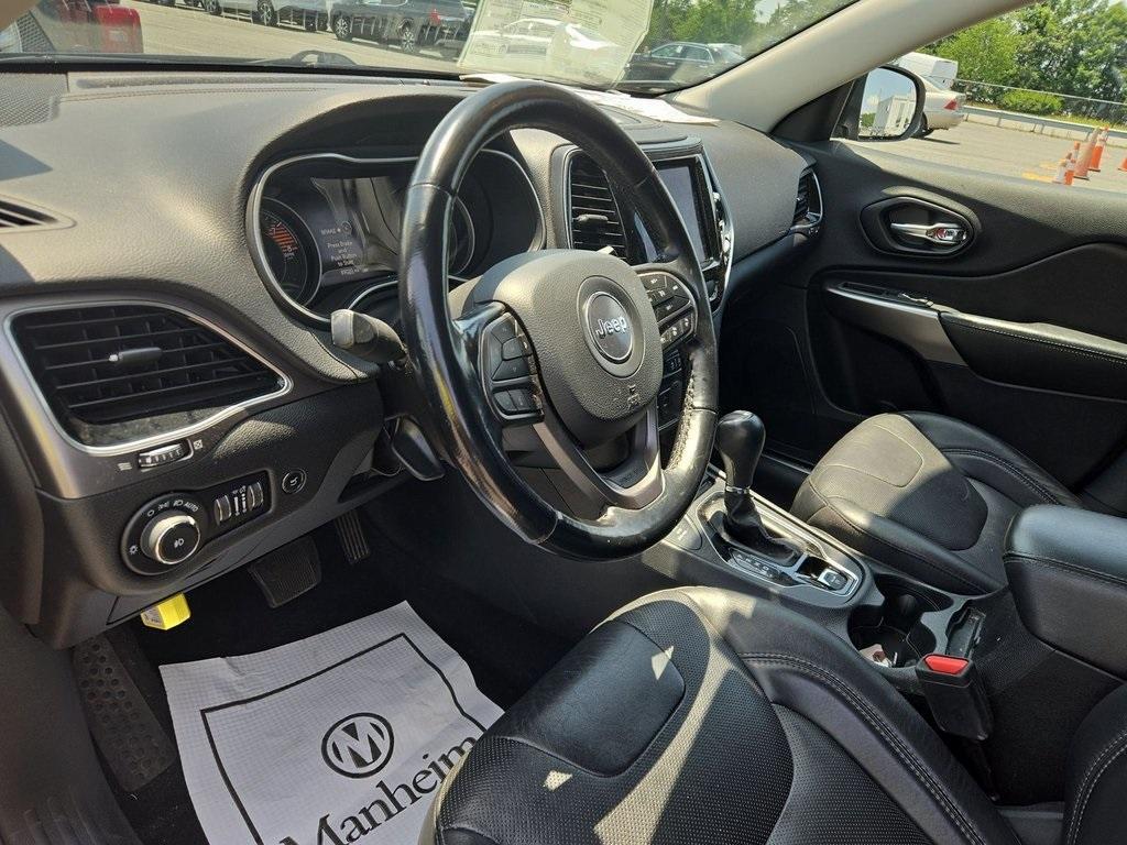 used 2021 Jeep Cherokee car, priced at $19,499