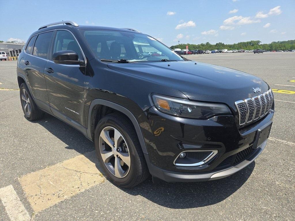 used 2021 Jeep Cherokee car, priced at $19,499