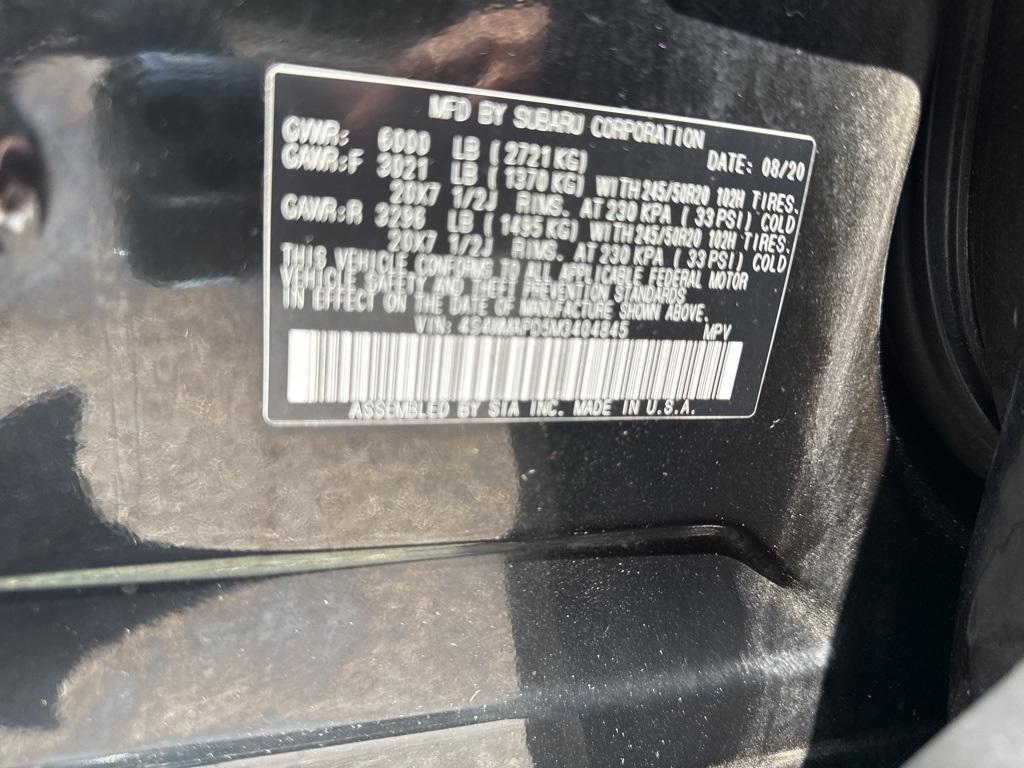 used 2021 Subaru Ascent car, priced at $22,858