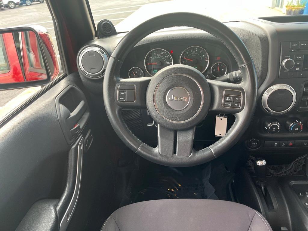 used 2013 Jeep Wrangler Unlimited car, priced at $15,995