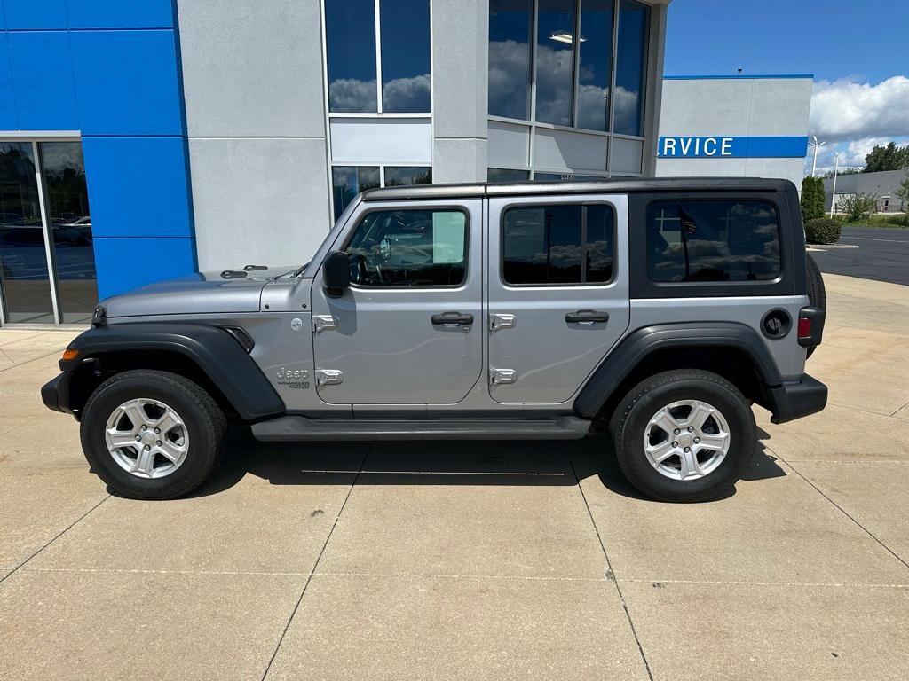 used 2018 Jeep Wrangler Unlimited car, priced at $22,793