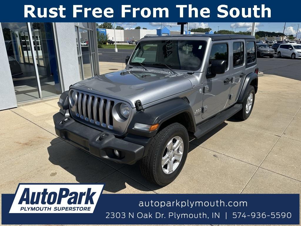 used 2018 Jeep Wrangler Unlimited car, priced at $19,993