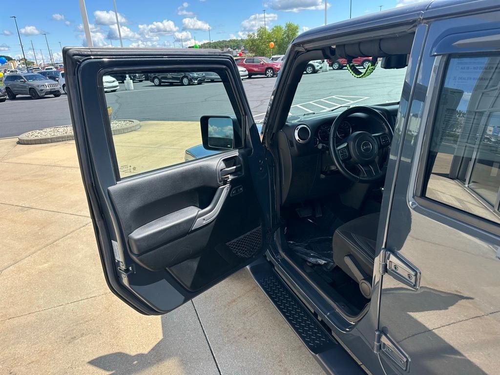 used 2017 Jeep Wrangler Unlimited car, priced at $24,793