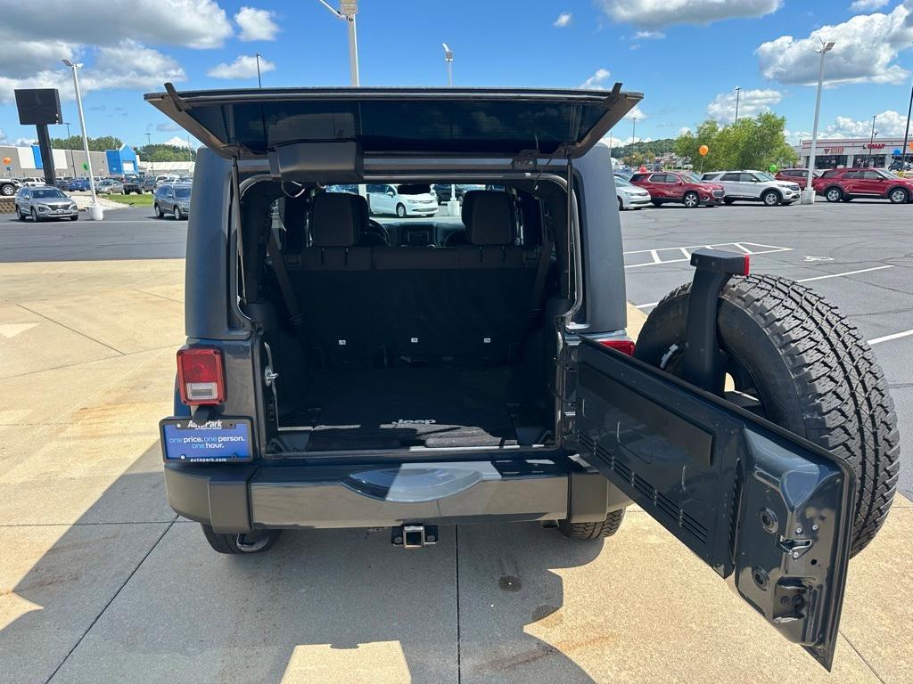 used 2017 Jeep Wrangler Unlimited car, priced at $24,793