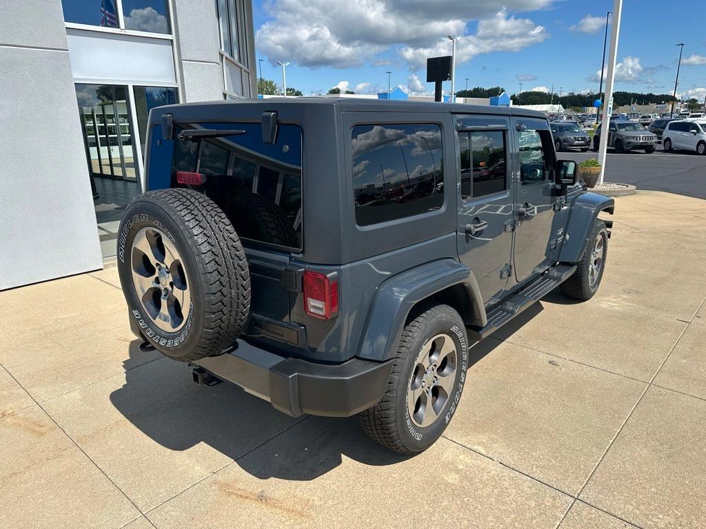 used 2017 Jeep Wrangler Unlimited car, priced at $24,793