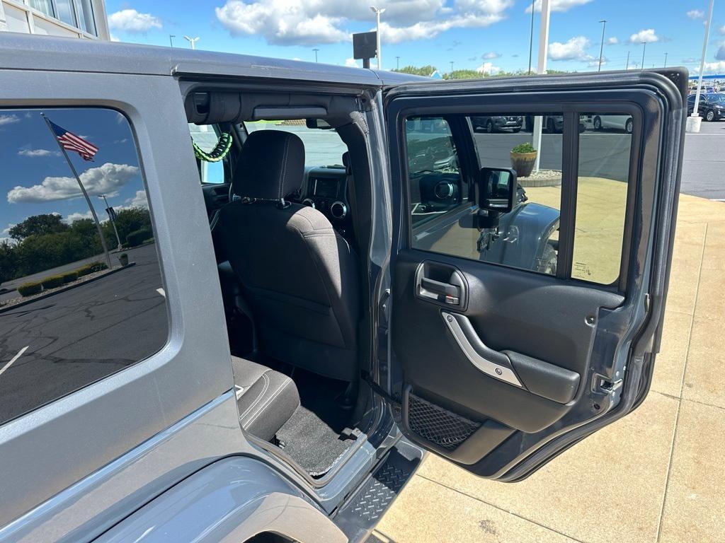 used 2017 Jeep Wrangler Unlimited car, priced at $24,793