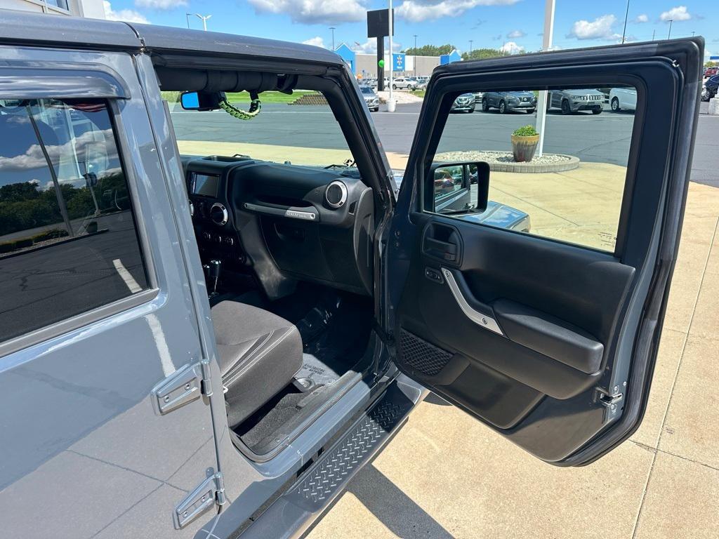 used 2017 Jeep Wrangler Unlimited car, priced at $24,793