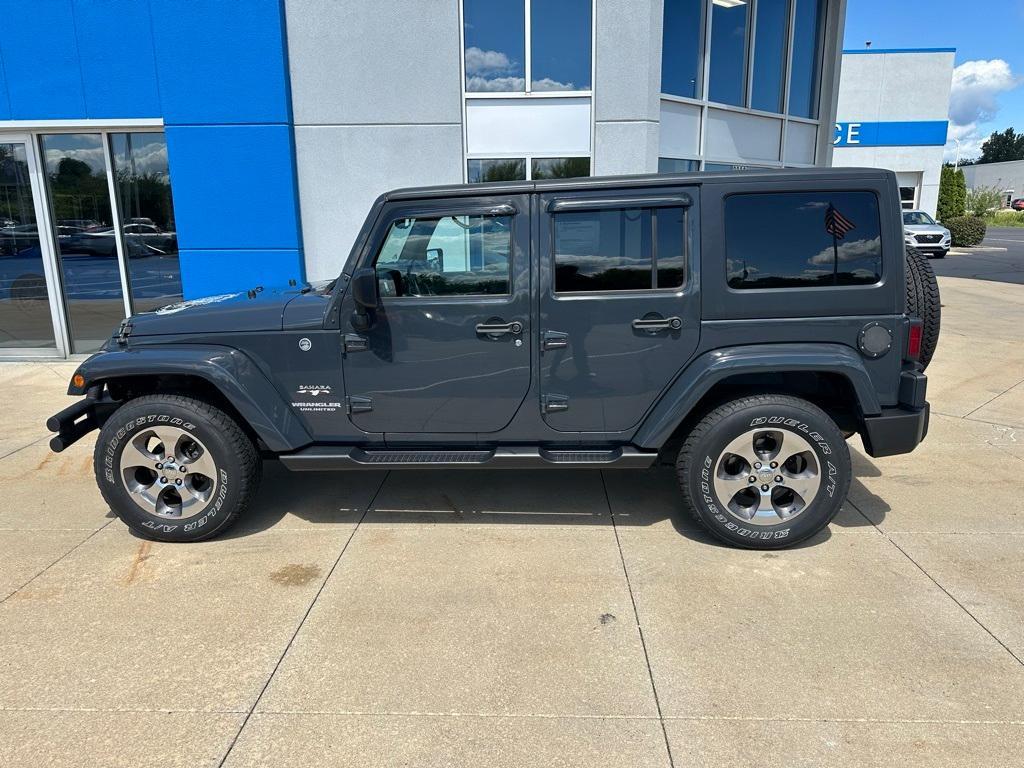 used 2017 Jeep Wrangler Unlimited car, priced at $24,793