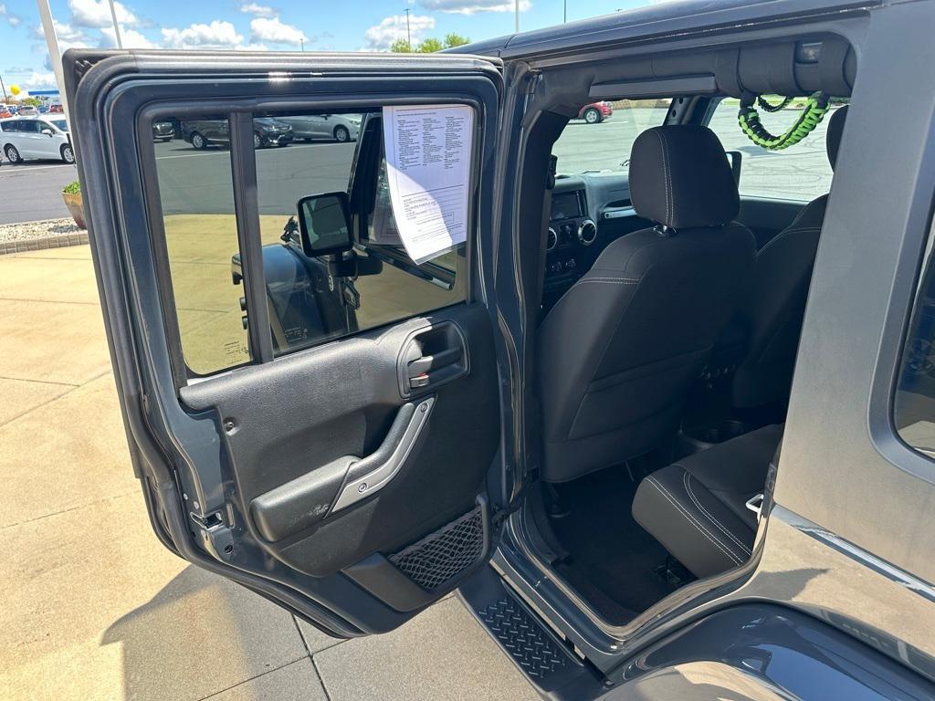 used 2017 Jeep Wrangler Unlimited car, priced at $24,793