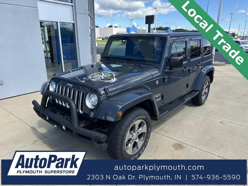 used 2017 Jeep Wrangler Unlimited car, priced at $23,993