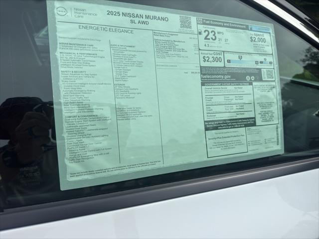 new 2025 Nissan Murano car, priced at $46,990