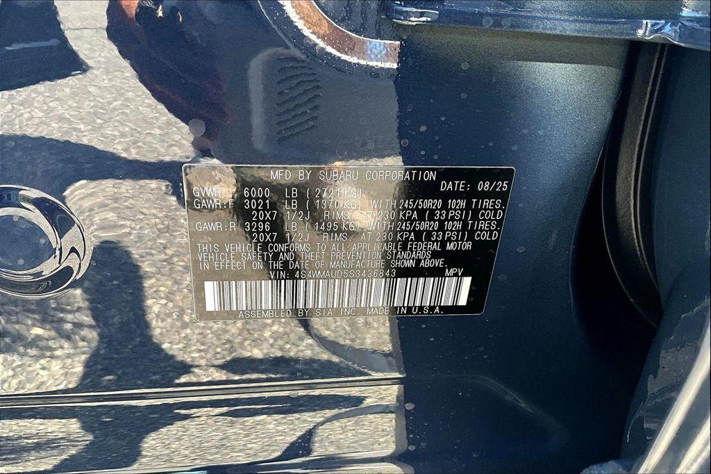 new 2025 Subaru Ascent car, priced at $54,253