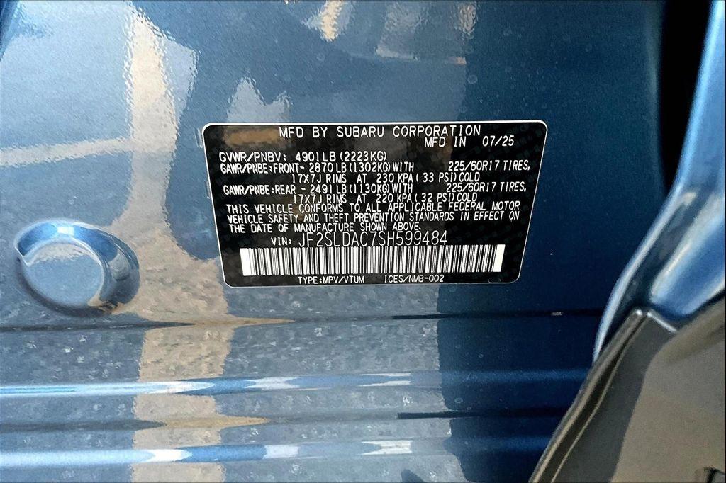 new 2025 Subaru Forester car, priced at $33,415