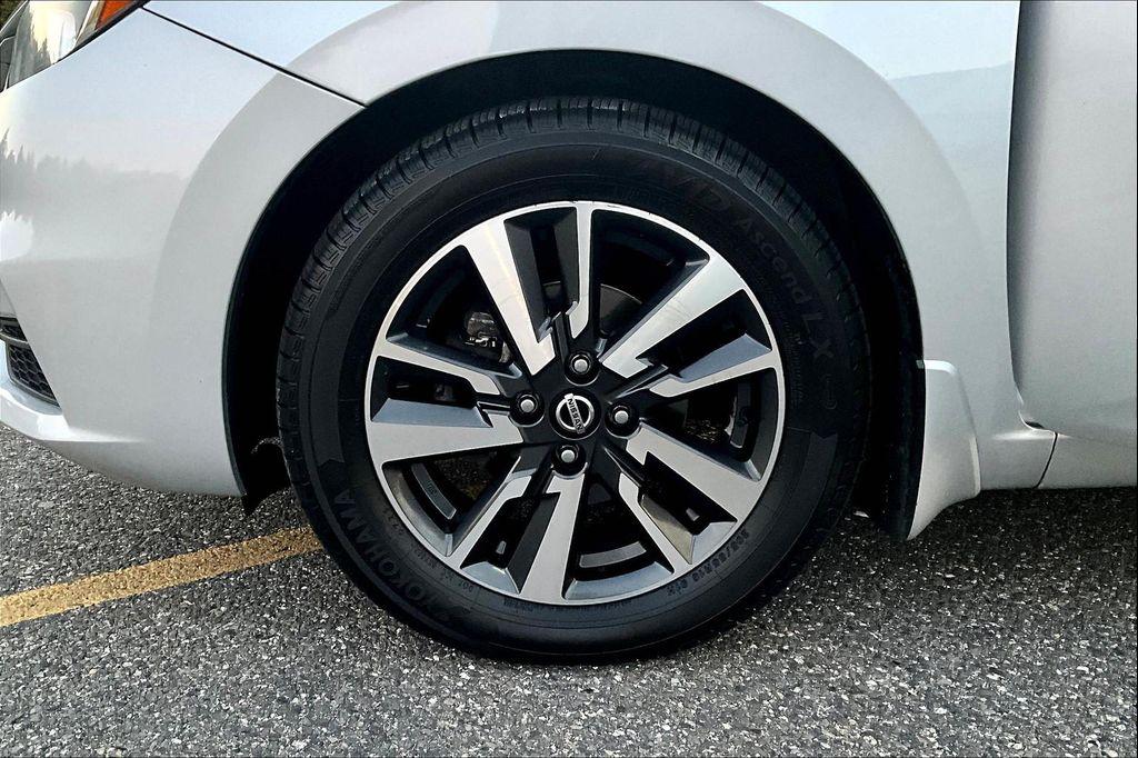 used 2022 Nissan Versa car, priced at $13,500