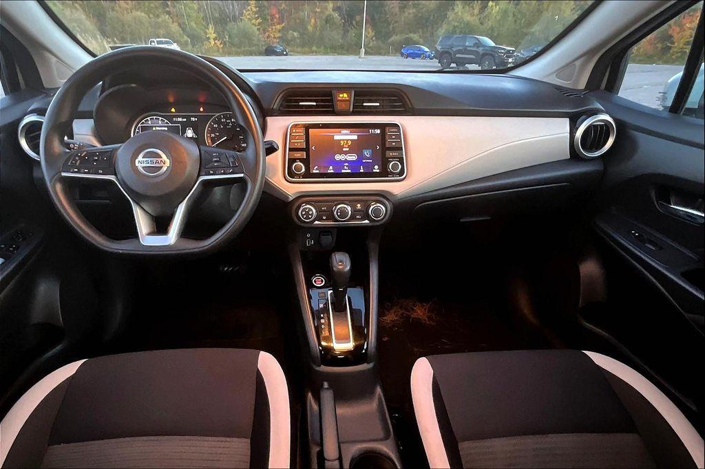 used 2022 Nissan Versa car, priced at $13,500