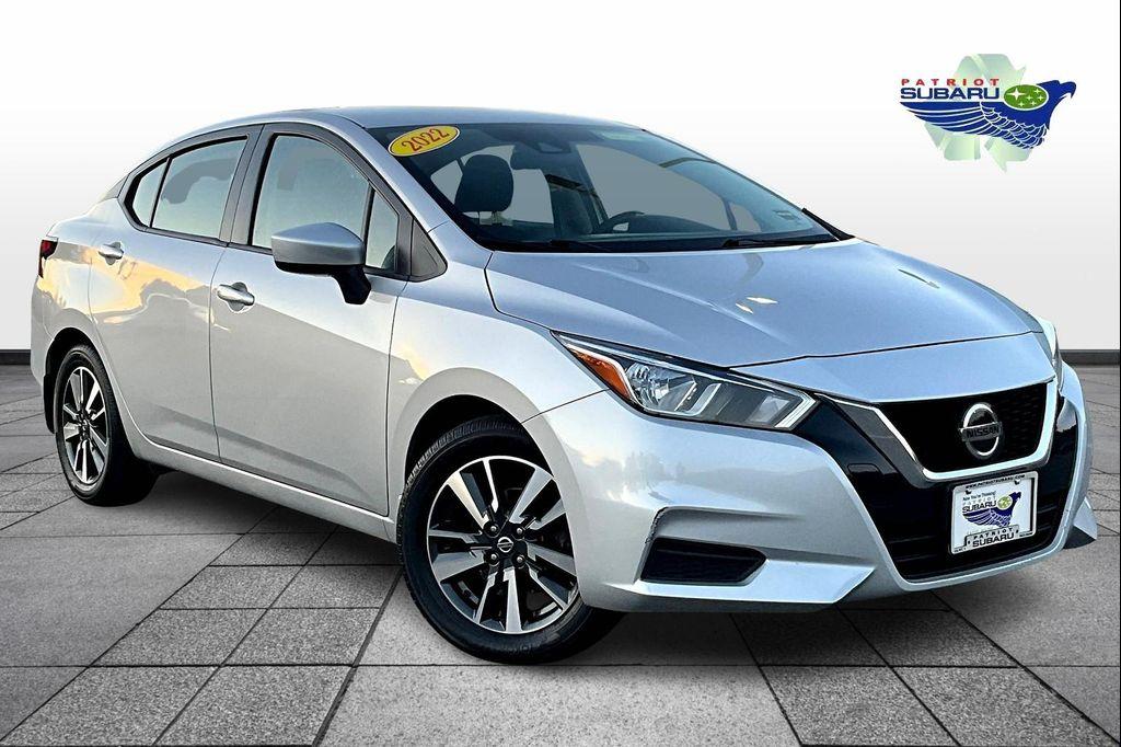 used 2022 Nissan Versa car, priced at $13,500