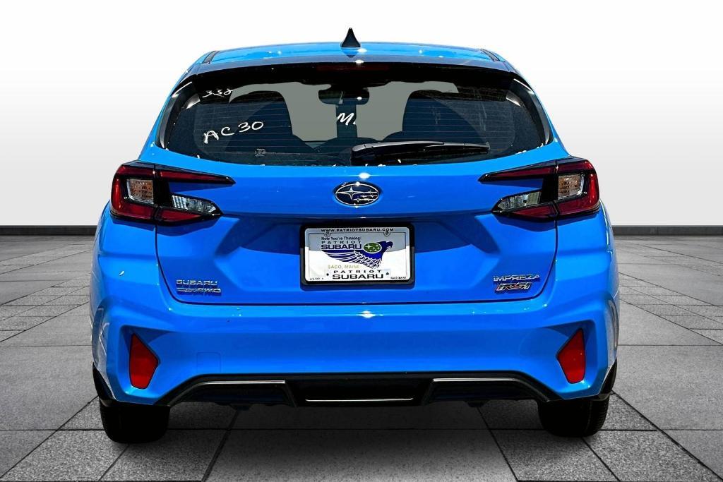 new 2025 Subaru Impreza car, priced at $33,338