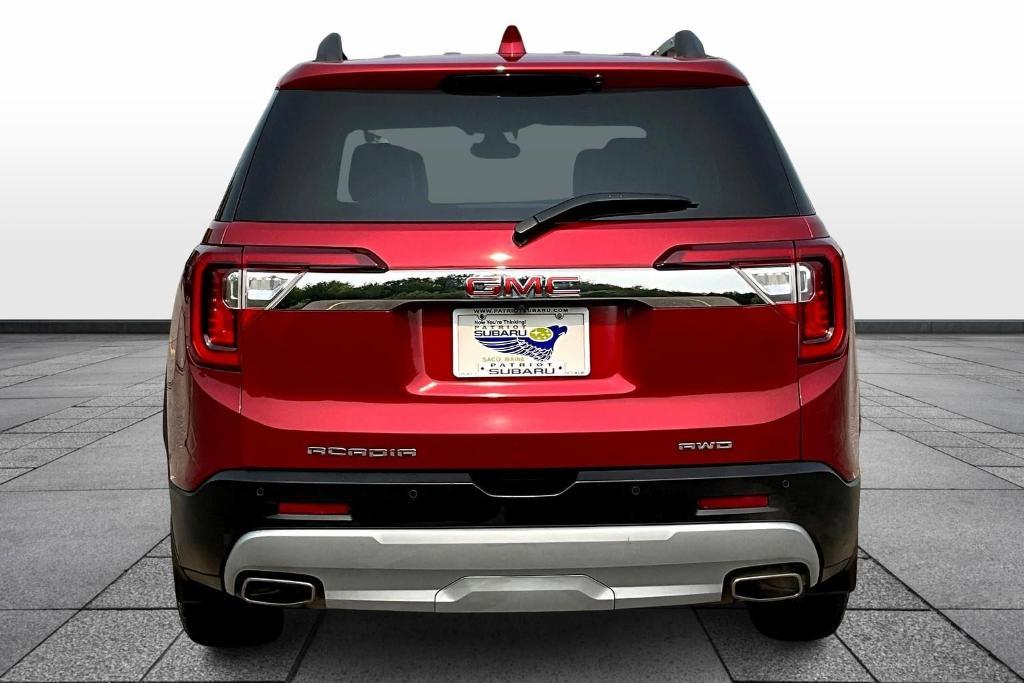 used 2021 GMC Acadia car, priced at $28,500