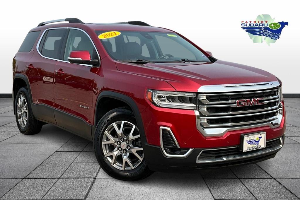 used 2021 GMC Acadia car, priced at $28,500