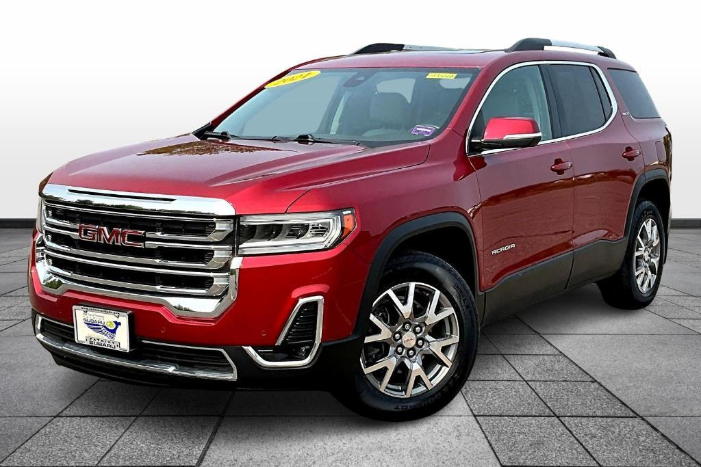 used 2021 GMC Acadia car, priced at $28,500