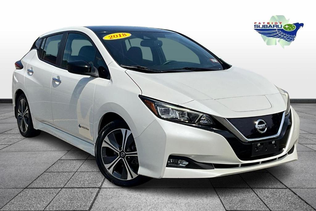 used 2018 Nissan Leaf car, priced at $9,500