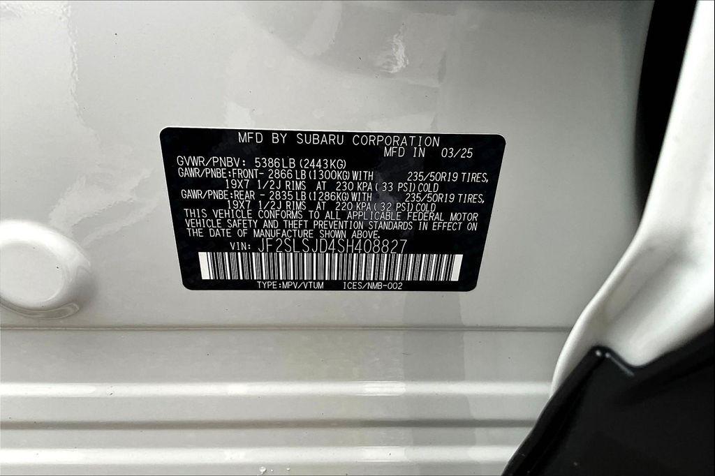new 2025 Subaru Forester Hybrid car, priced at $40,090