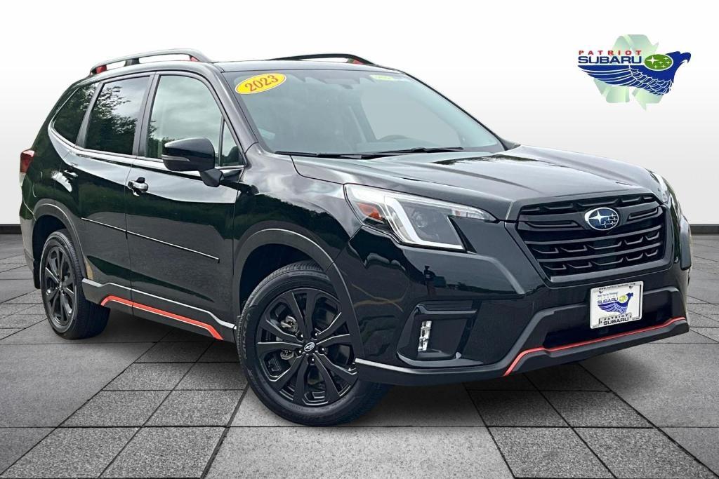 used 2023 Subaru Forester car, priced at $33,000