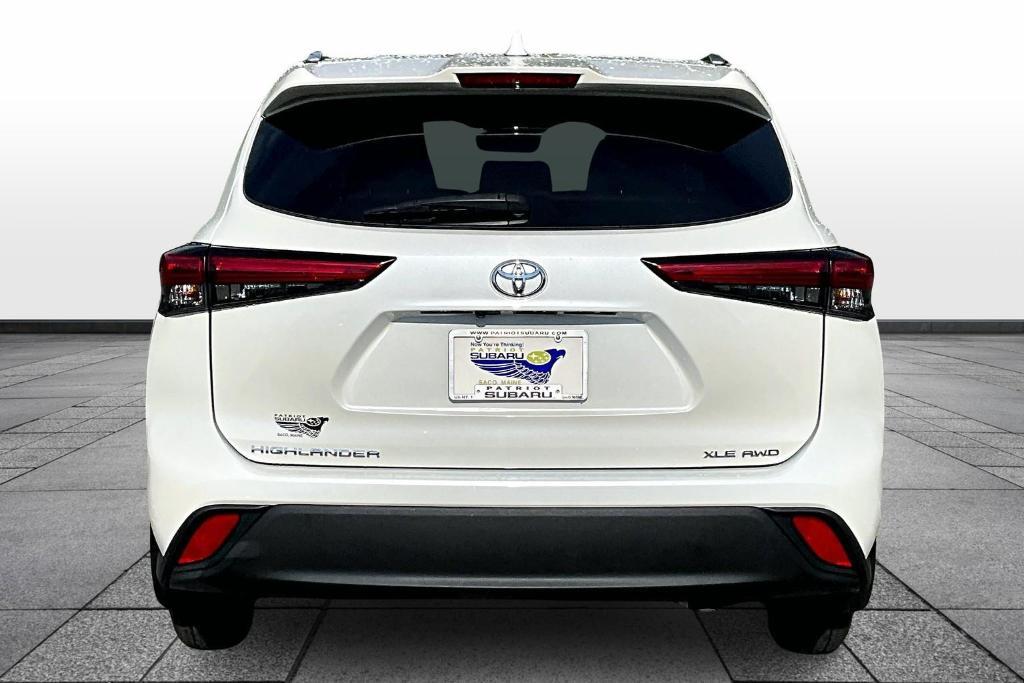 used 2021 Toyota Highlander car, priced at $33,000