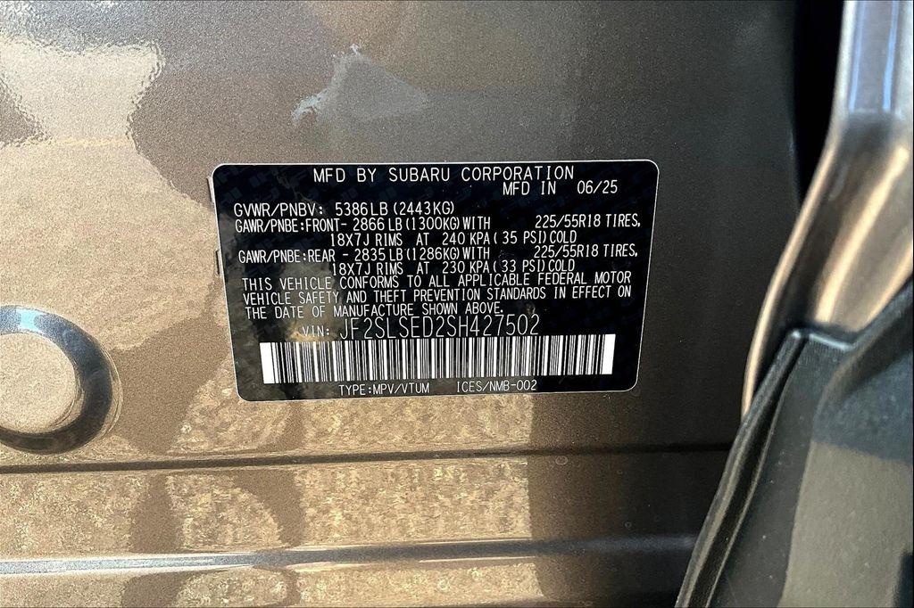 new 2025 Subaru Forester Hybrid car, priced at $40,301