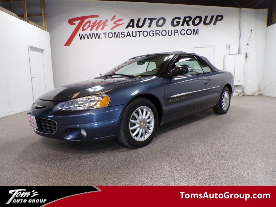 used 2001 Chrysler Sebring car, priced at $2,995