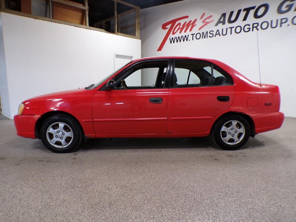 used 2000 Hyundai Accent car, priced at $2,195