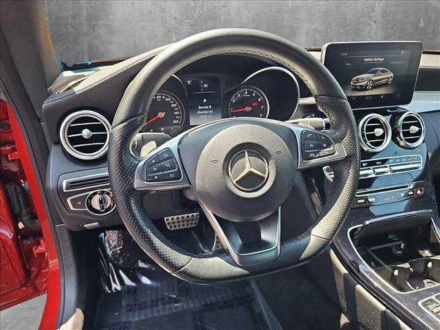 used 2017 Mercedes-Benz C-Class car, priced at $18,998