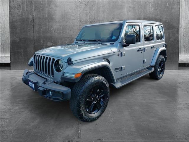 used 2021 Jeep Wrangler Unlimited car, priced at $34,686