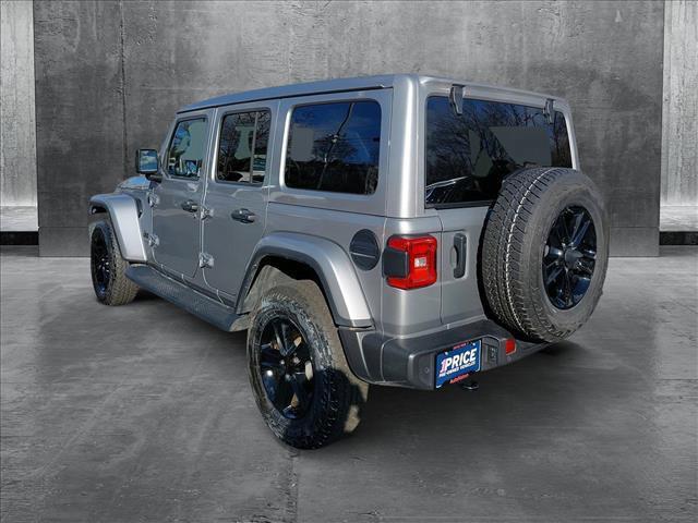 used 2021 Jeep Wrangler Unlimited car, priced at $34,686