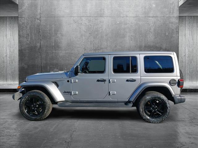 used 2021 Jeep Wrangler Unlimited car, priced at $34,686