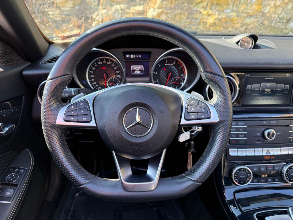 used 2017 Mercedes-Benz AMG SLC 43 car, priced at $31,500