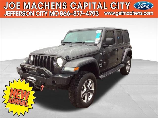 used 2018 Jeep Wrangler Unlimited car, priced at $26,943