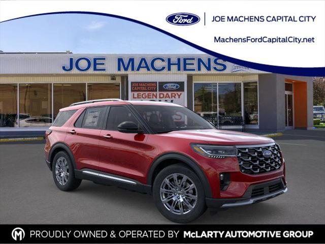 new 2025 Ford Explorer car, priced at $55,657