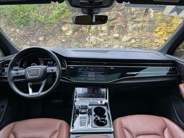 used 2021 Audi Q7 car, priced at $30,498