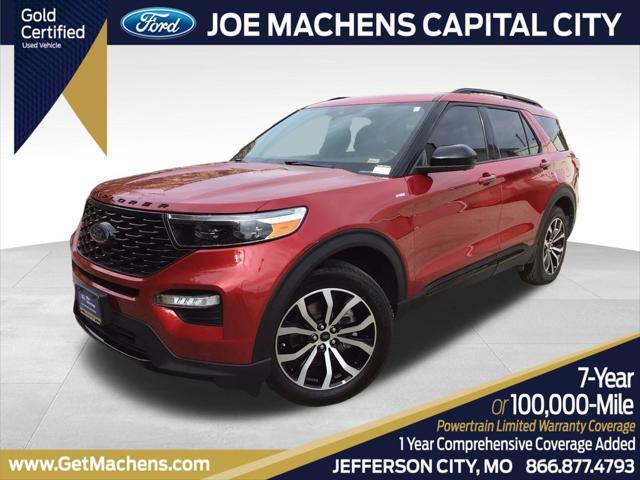 used 2022 Ford Explorer car, priced at $34,693