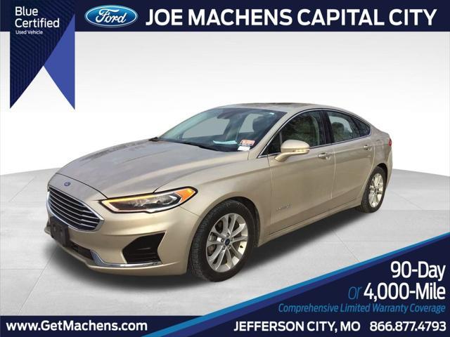 used 2019 Ford Fusion Hybrid car, priced at $15,993