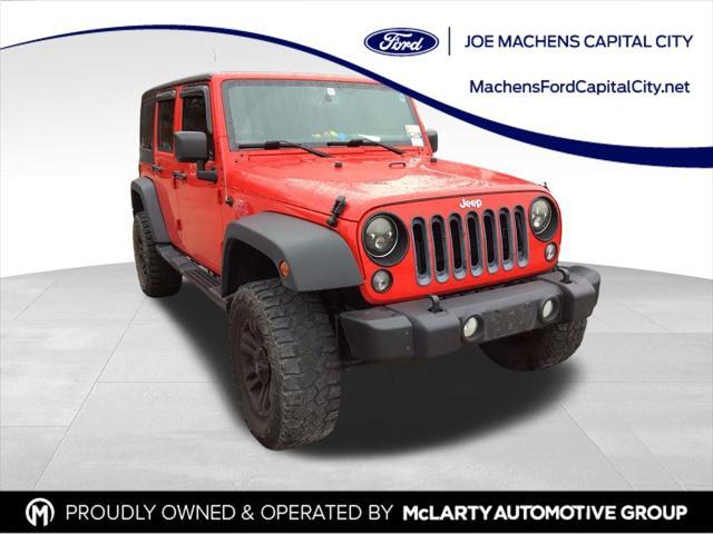 used 2015 Jeep Wrangler Unlimited car, priced at $15,893