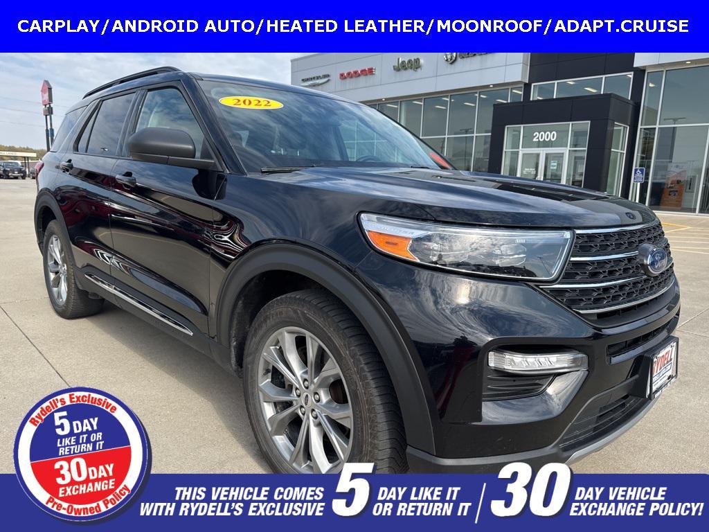 used 2022 Ford Explorer car, priced at $28,186