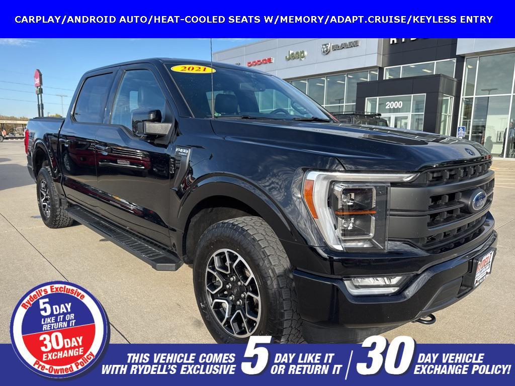 used 2021 Ford F-150 car, priced at $37,716