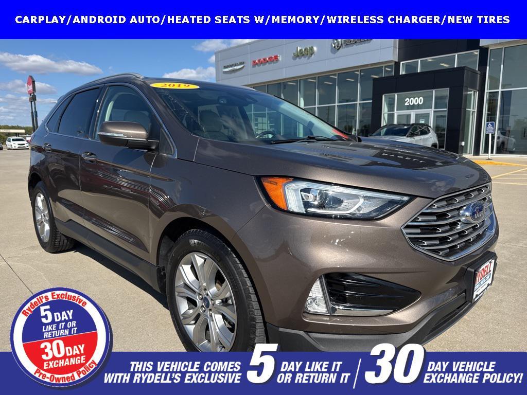 used 2019 Ford Edge car, priced at $20,296