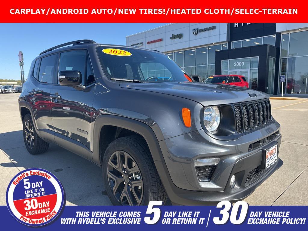 used 2022 Jeep Renegade car, priced at $17,811